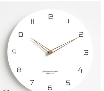 Modern Minimalist Living Room Home Wall Clock Fashion Atmosphere Silent Wall Clock Quartz Clock Nordic Clock