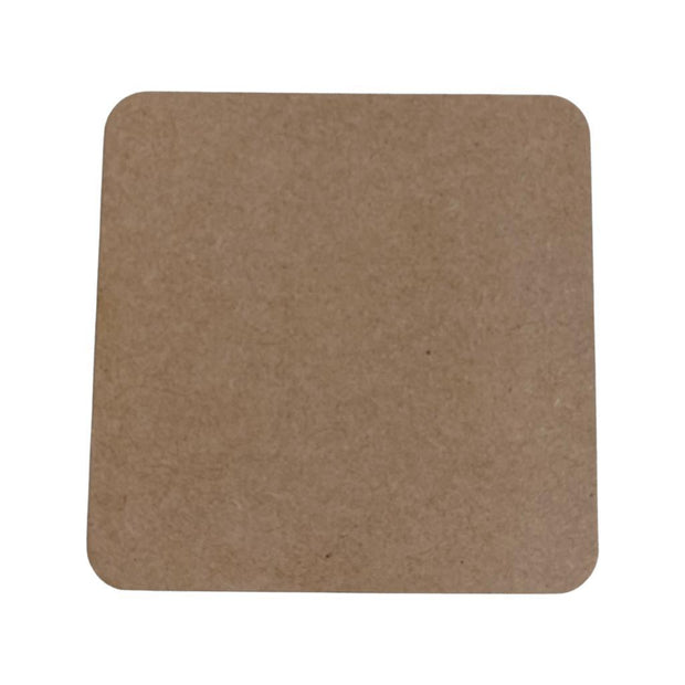 DIY Crafts Coaster Set MDF Square image 0